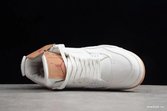 AO2571 Air AO2571 (Levi's 100 Retro Tag) 4 Levi's Jordan White 100 1012